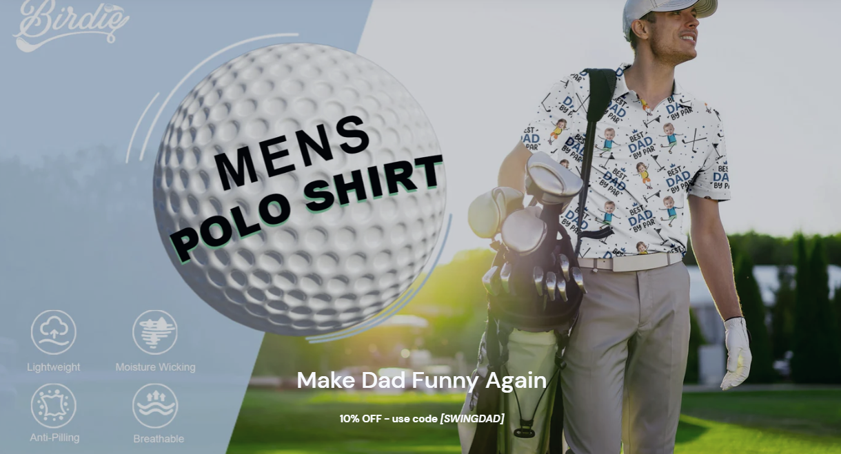 Men's Golf Polo Shirt