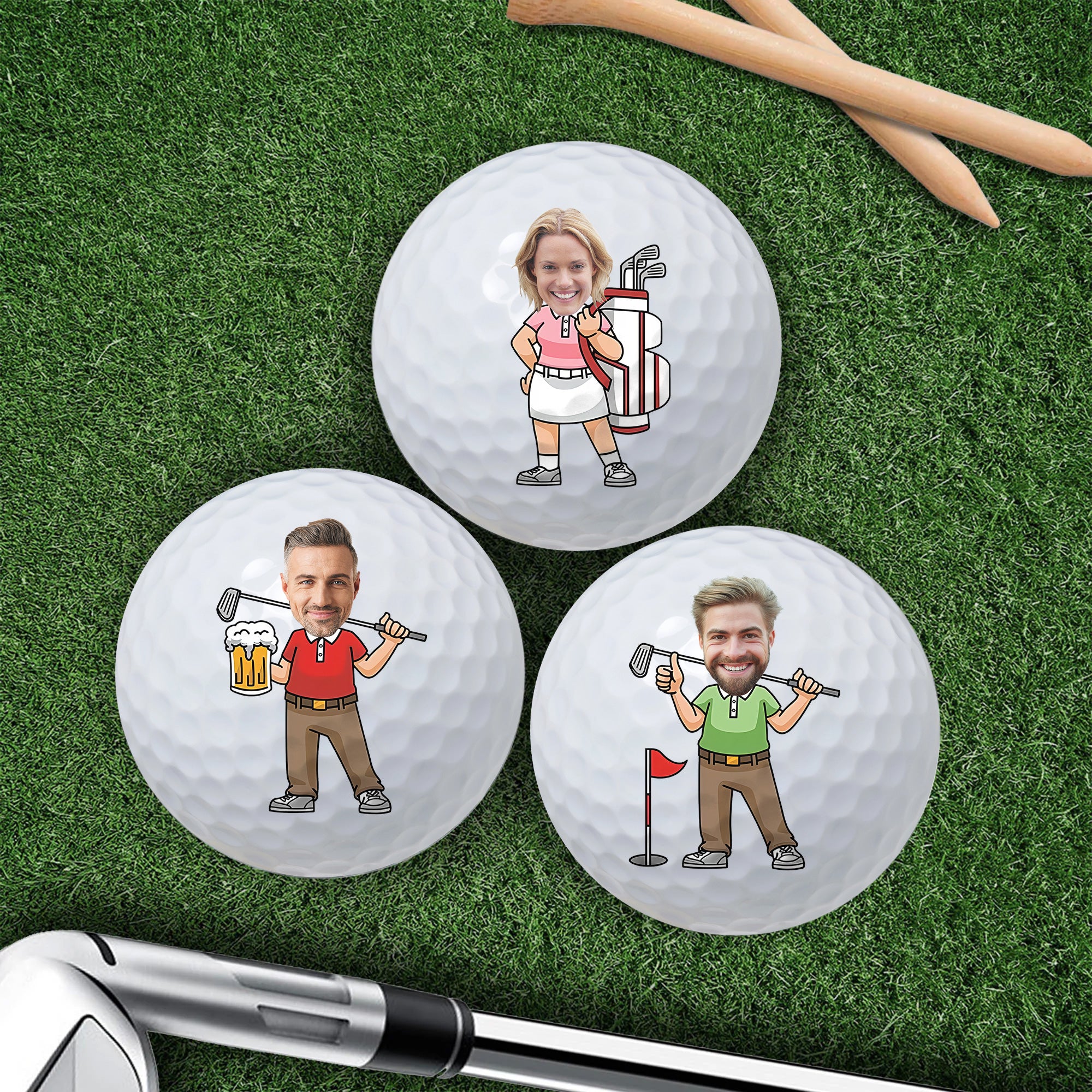 Funny Personalized Golf Balls Golf Decor Golf Gift For Men Christma funny-personalized-golf-balls-golf-decor-golf-gift-for-men-christma