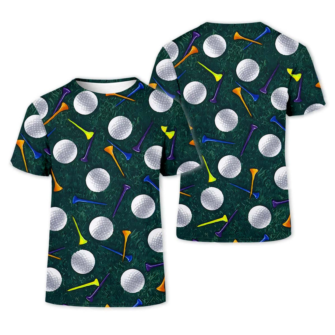 Golf Balls Men's Golf Polo Shirt, Funny Golf Shirt, Gifts For Golfer