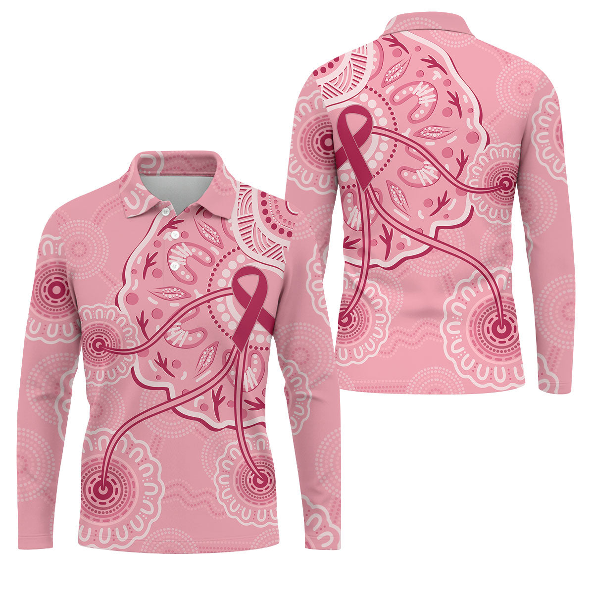 STYLE:Long Sleeve Polo Shirt