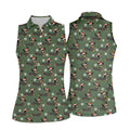 STYLE:Sleeveless Polo Shirt