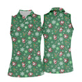 STYLE:Sleeveless Polo Shirt