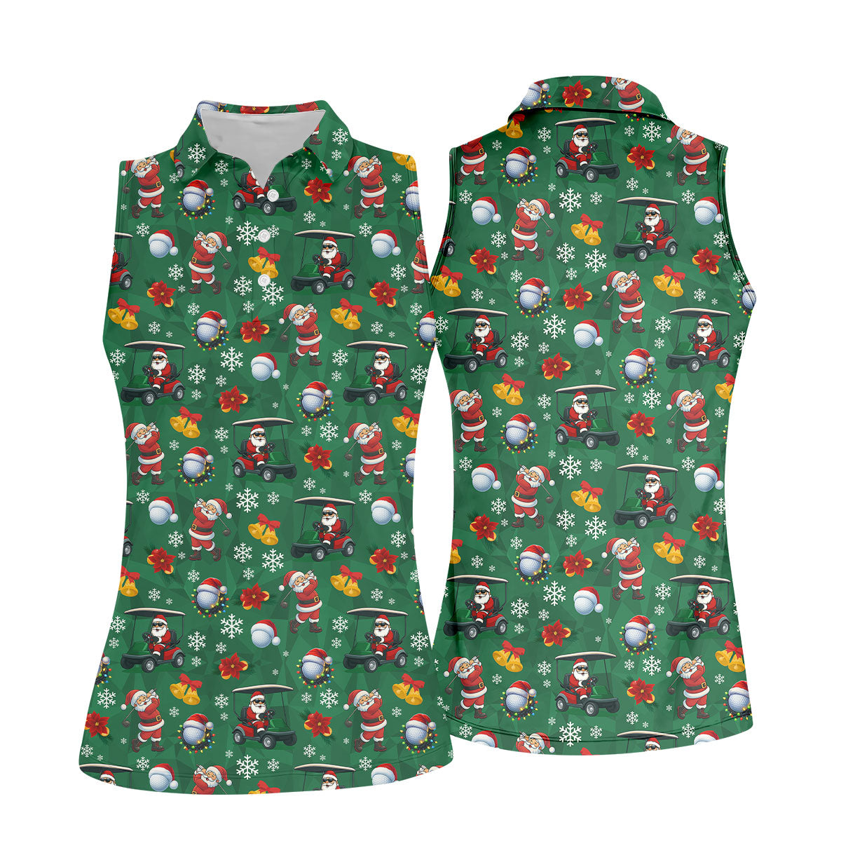 STYLE:Sleeveless Polo Shirt