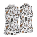 STYLE:Sleeveless Polo Shirt