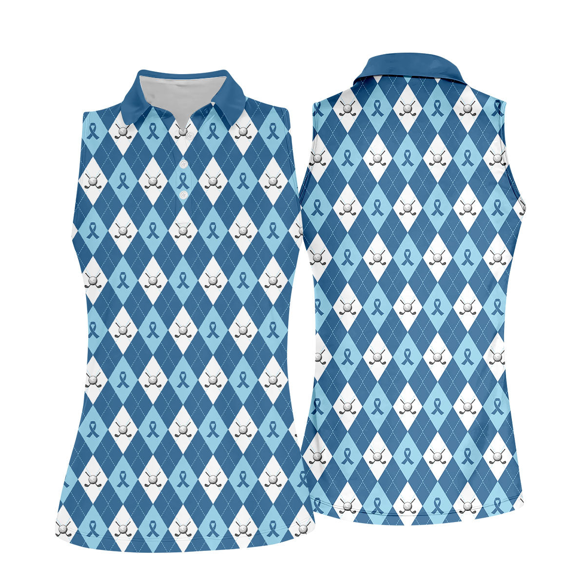 STYLE:Sleeveless Polo Shirt