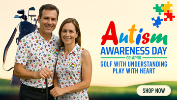 Autism Awareness Colors Golf Shirts