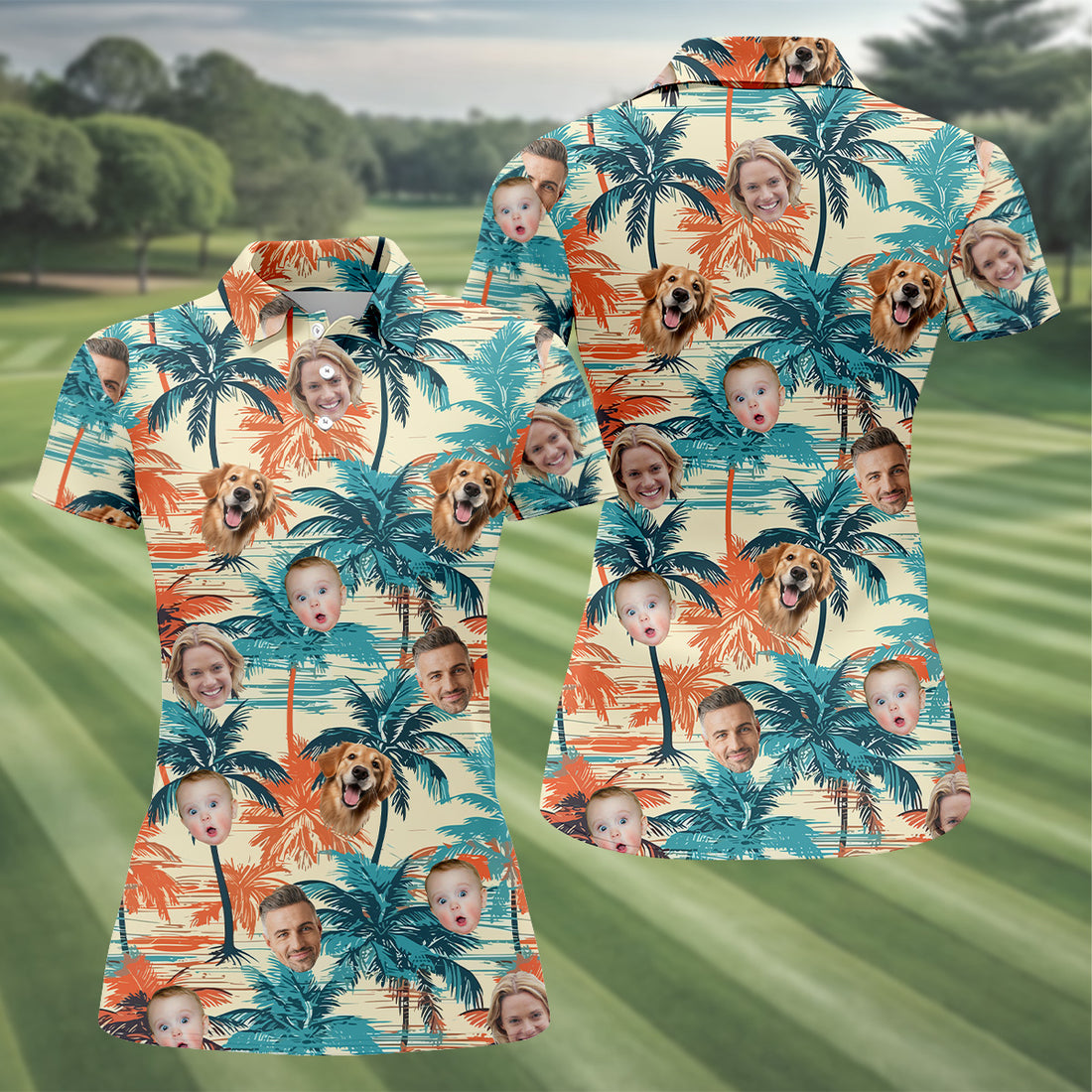 Green Yellow Flowers, Vintage Hawaiian Shirts, Custom Team Shirts, Womens Sleeveless Polo, Ladies Golf Shirts