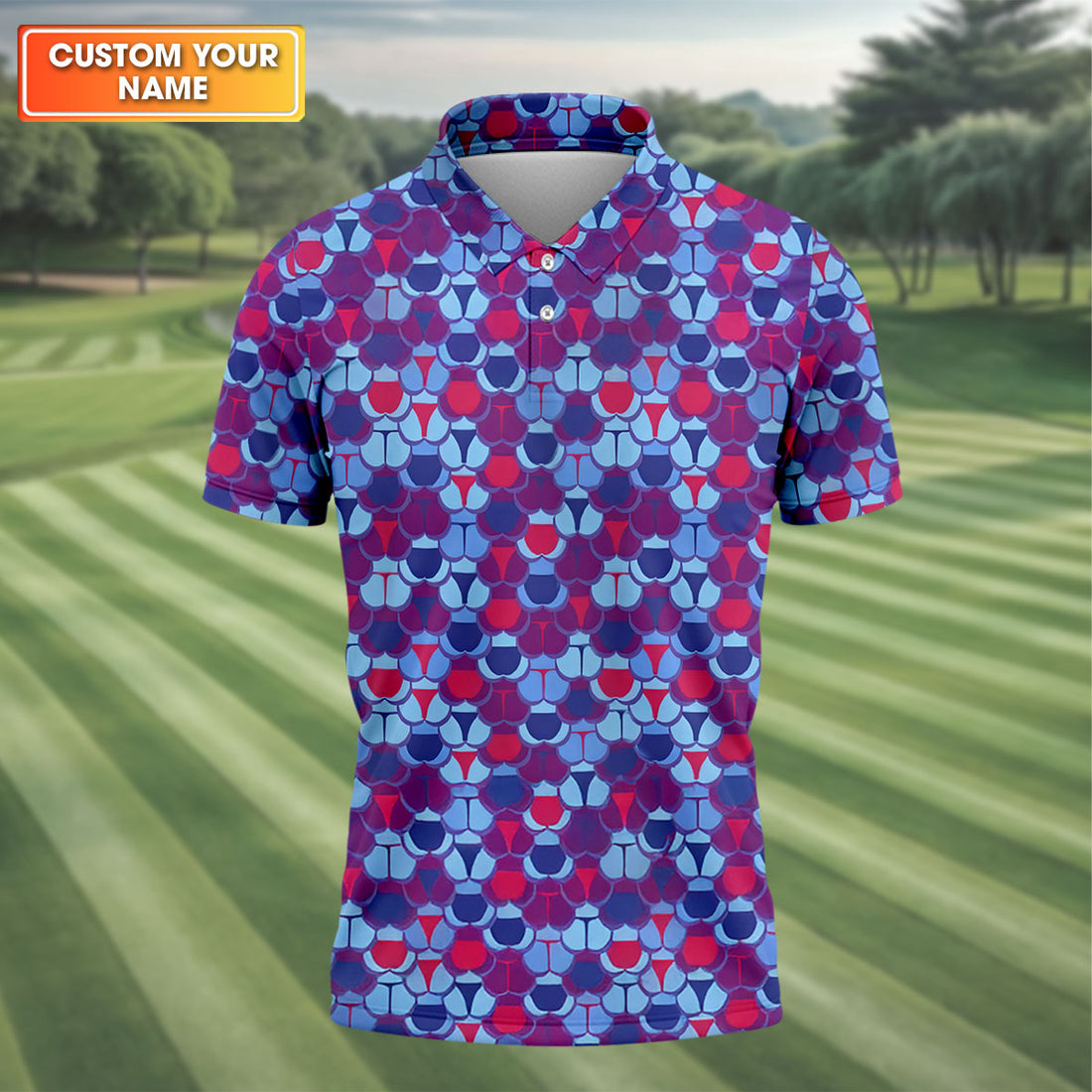 Golf Polo Shirt For Men, Funny Golf Shirt, Dad Golf Gift
