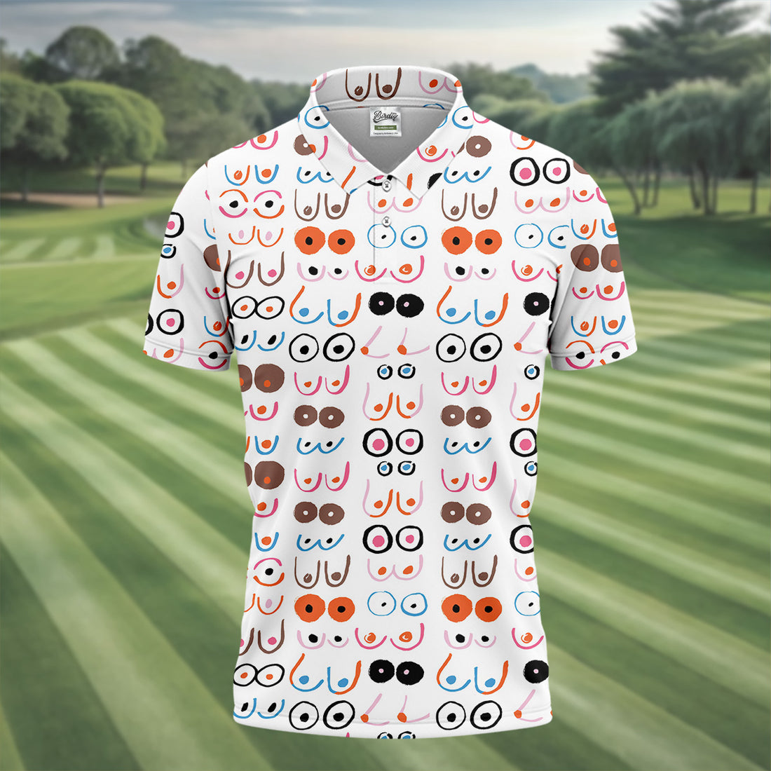 Funny Men Golf Polo Shirt, Fun Golf Polos, Humorous Golf Shirts, Dad Golf Gift, Best Dad Ever