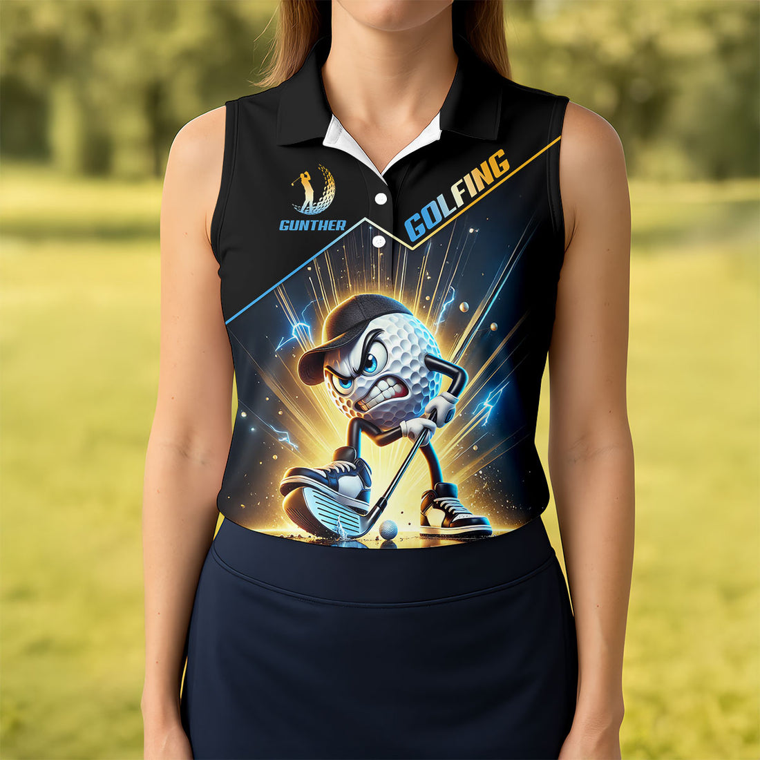 I'd Tap That Fun Golf Shirt, Women Golf Top, Golf Shirt For Women, Ladies Golf Shirts