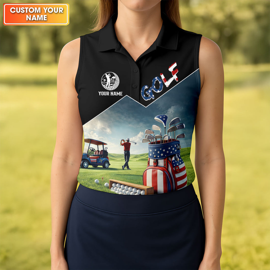 It Takes A Lot Of Balls Patriotic Golf Shirt For Women, US 250th Anniversary Funny Golf Shirt