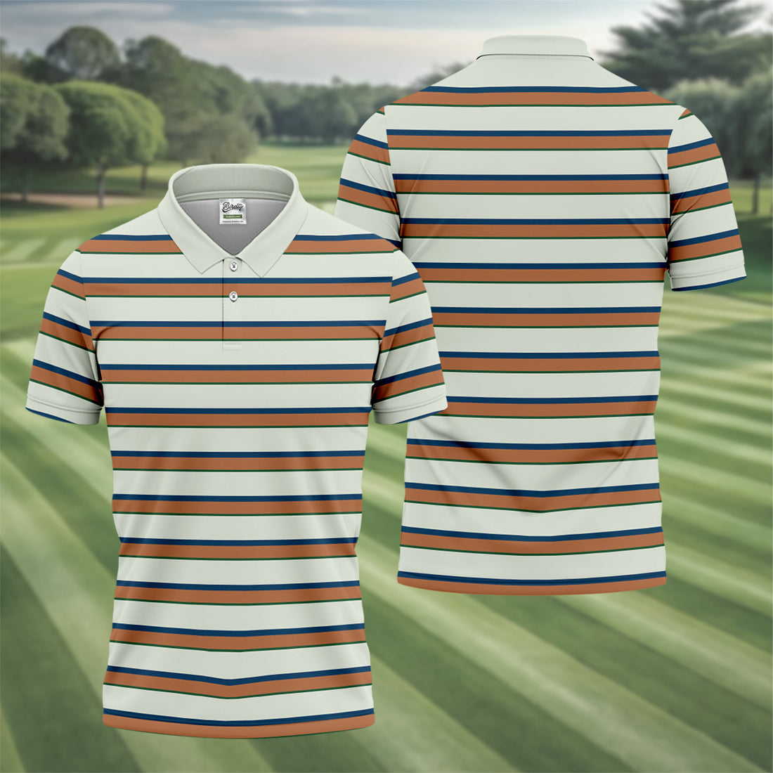 Striped Golf Polo, Golf Tops For Men, Mens Golf Polo Shirts, Cool Golf Gifts, Long Sleeve Polo, Golfing Apparel