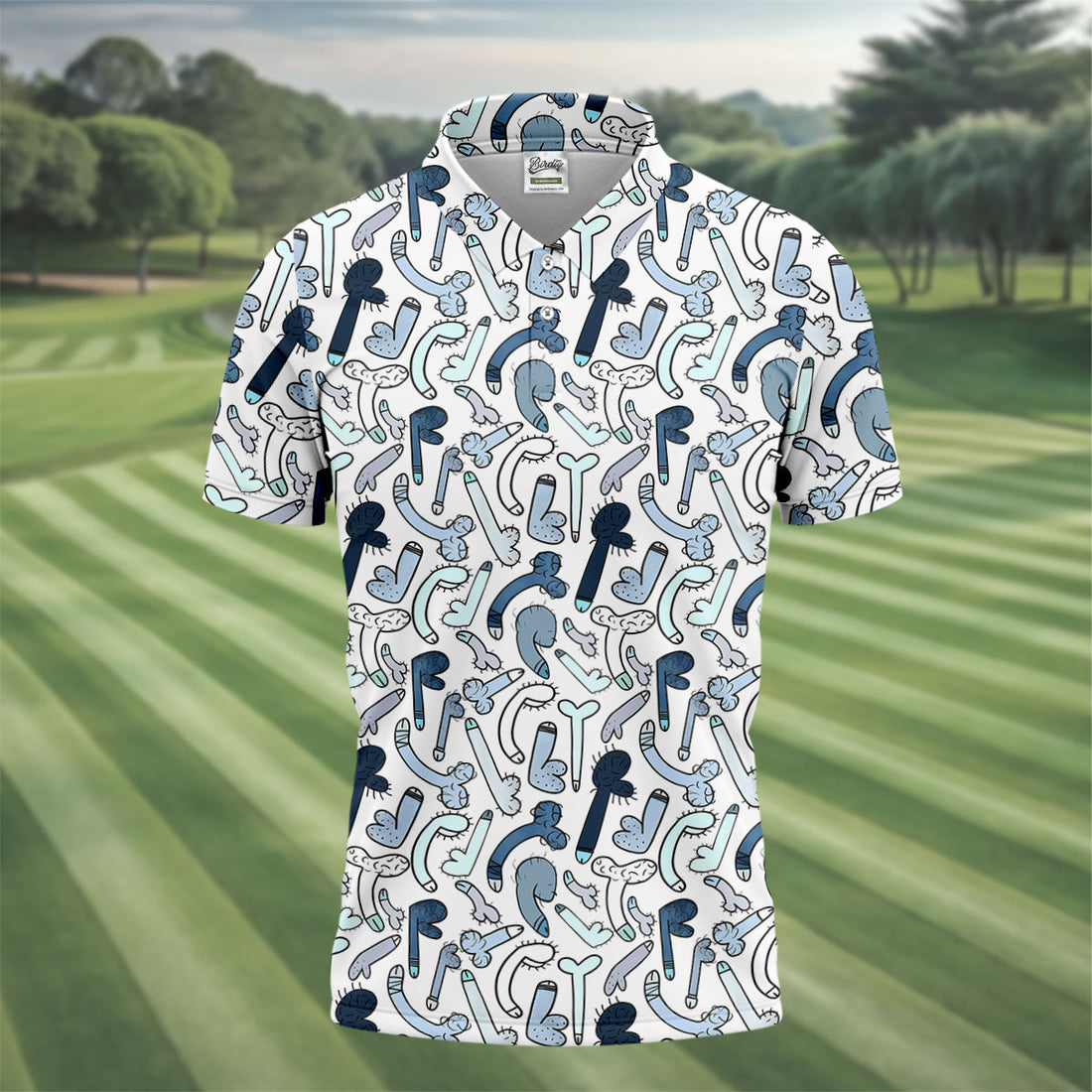 Adult Humor Hawaiian Golf Shirt, Dirty Funny Polo Shirts For Men, Golf Shirts For Men