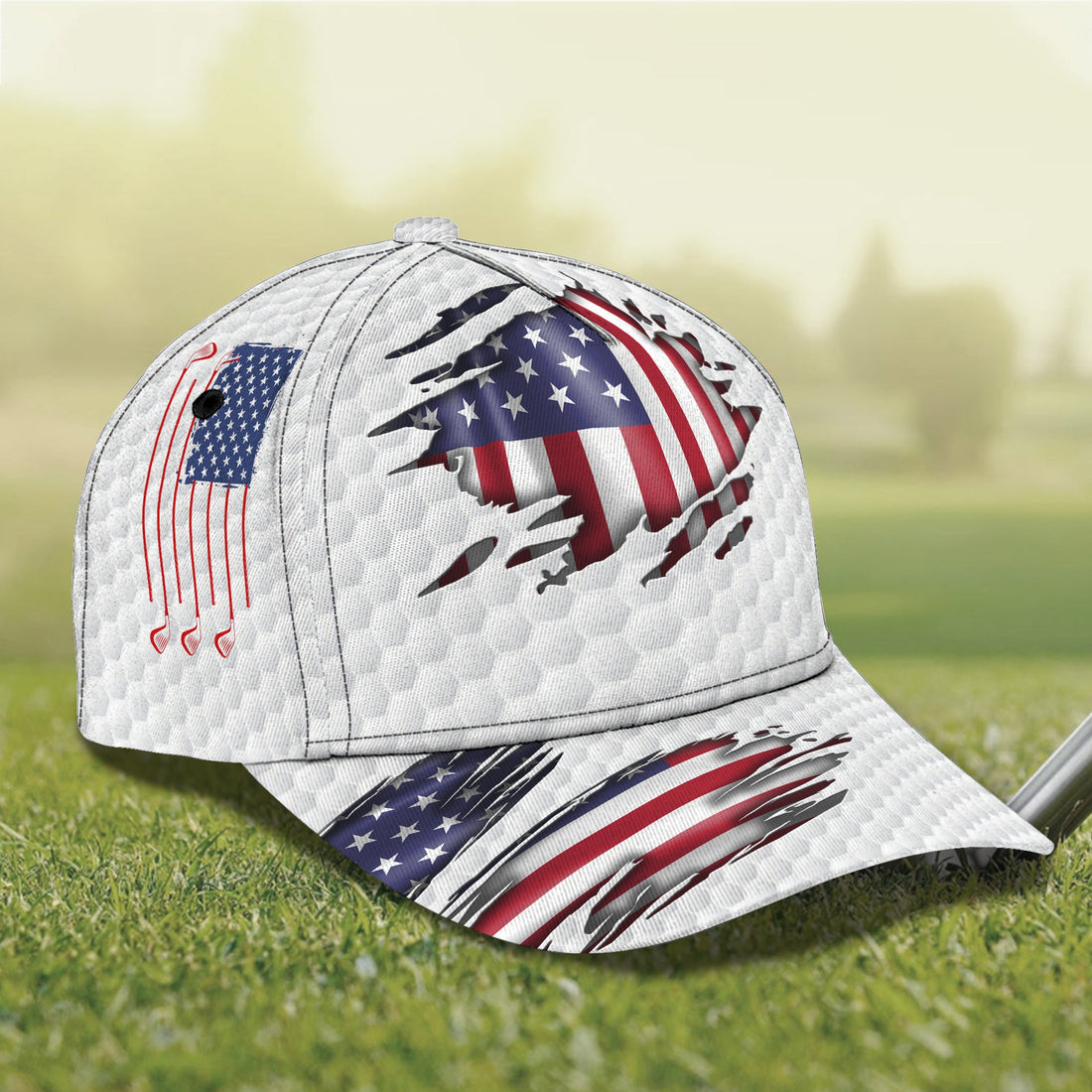 Golf - 3D Full Print Cap -