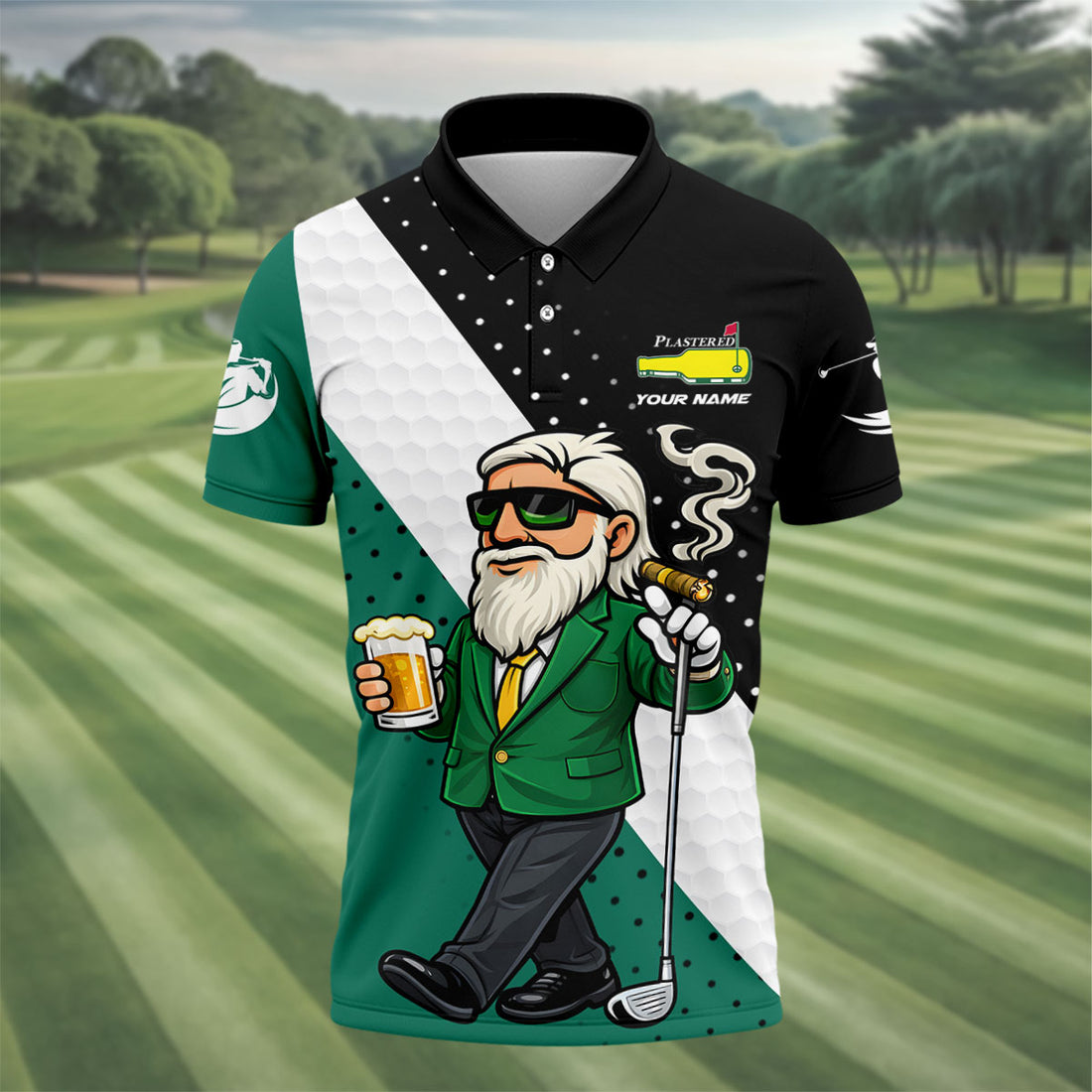 Golf Tournament Golfer Beer Men's Funny Golf Shirts, Golf Shirts For Men, Polo Shirts For Men