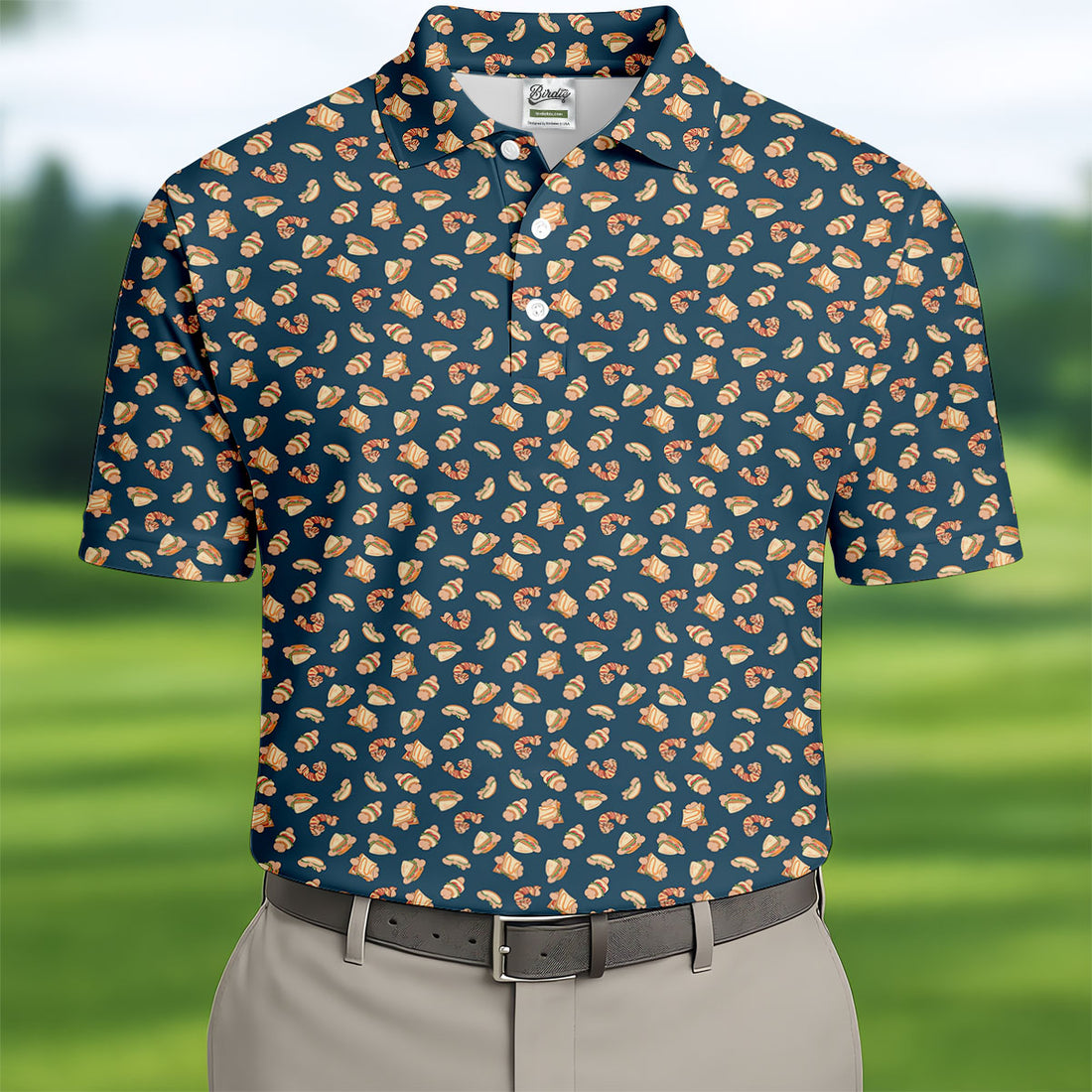 Dirty Funny Breakfast Golf Tops For Men, Valentine Golf Gift, Polo Shirts For Men, Golf Gift For Men