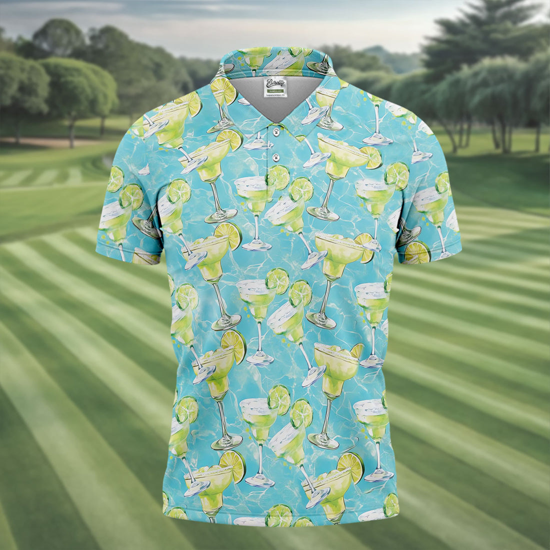 Margarita Cocktail Cinco De Mayo Celebration Fiesta Themed Golf Shirts For Men, Golfing Apparel