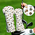 Bourbon And Golf Vintage Golf Head Cover - Funny Golf Gift