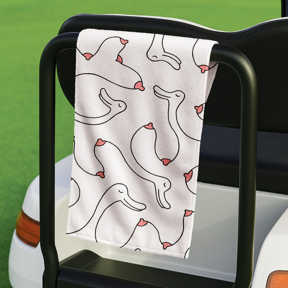 Funny Goose Golf Towel, Best Golf Towel, Men Golf Towel, Golf Rag, Golf Gift For Dad