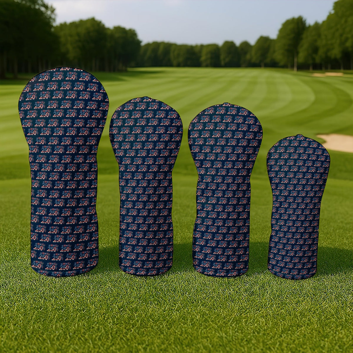 USA 250th Anniversary Patriotic Golf Head Cover For Men - View 3