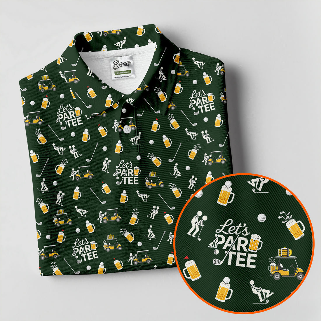 Let's Par Tee Naughty Couple Golf Shirt, Funny Men's Polo Shirt, Mens Golf Polo, Adult Humor Golf Shirt