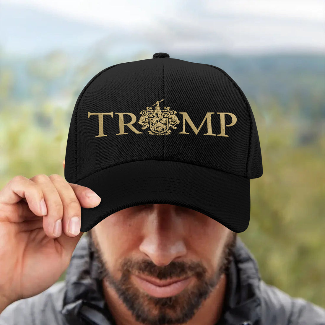 Custom Embroidered Baseball Cap, Trump Hat, Patriotic Golf Hat, Mens Golf Gift