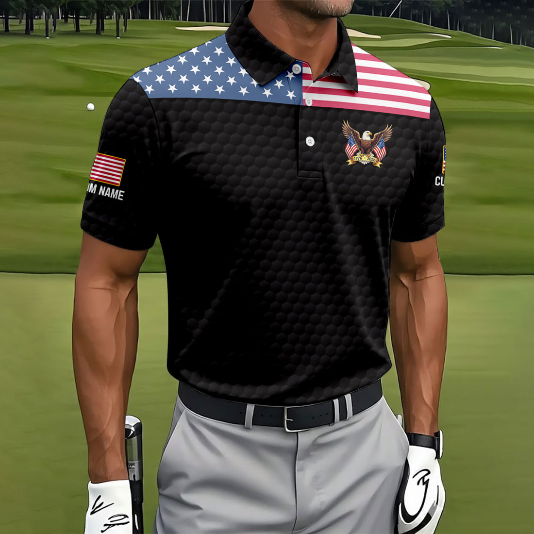 7% Of Americans Have Worn A U.S. Military Uniform In Service To This Great Nation I’m Proud To Be One Of Them Golf Shirt For Men