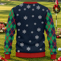 Straight Outta North Pole Ugly Christmas Sweater, Christmas Gifts, Golf Lover Gifts