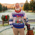 Ugly Christmas Sweater Santa Golf Balls, Ugly Sweater Party, Christmas Golf Gift