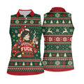 Festive Cat Lights Christmas Golf Shirt, Womens Golf Tops, Golf Shirts For Women