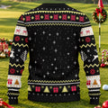 Ugly Christmas Sweater Merry Glizzmas Hot Dogs, Christmas Golf Gift, Golf Lover Gifts