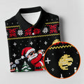 Santa Driving Range Christmas Golf Shirt, Ladies Golf Shirts, Womens Golf Apparel