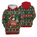 Festive Cat Lights Christmas Golf Shirt, Mens Golf Polo, Mens Holiday Golf Shirts