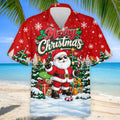 Retro Merry Christmas Script Christmas Golf Shirt, Mens Golf Polo, Mens Golf Shirts