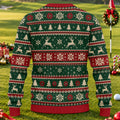 Ugly Christmas Sweater Festive Cat Lights, Ugly Sweater Party, Christmas Golf Gift