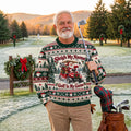Ugly Christmas Sweater Sleigh My Name Golf Cart, Ugly Sweater Party, Golf Lover Gifts