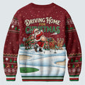 Ugly Christmas Sweater Driving Home For Christmas, Golf Lover Gifts, Funny Xmas Gift