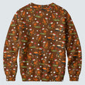 Ugly Christmas Sweater Thanksgiving Turkey Carts, Ugly Sweater Party, Funny Xmas Gift