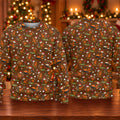 Ugly Christmas Sweater Thanksgiving Turkey Carts, Ugly Sweater Party, Funny Xmas Gift