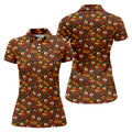 Turkey Squadgiving Thanksgiving Golf Shirt, Womens Golf Tops, Womens Golf Apparel
