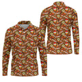Gobblegiving Thanksgiving Golf Shirt, Golf Shirts For Men, Mens Holiday Golf Shirts
