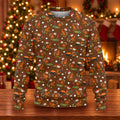 Ugly Christmas Sweater Thanksgiving Turkey Carts, Ugly Sweater Party, Funny Xmas Gift
