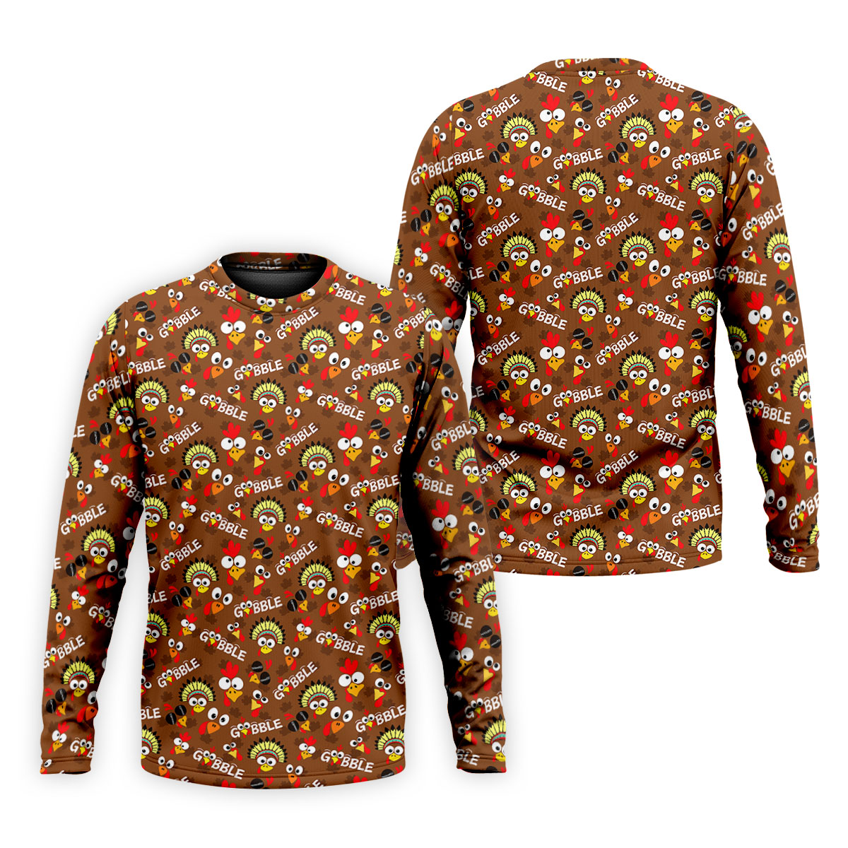 Gobblegiving Thanksgiving Golf Shirt, Golf Shirts For Men, Mens Holiday Golf Shirts