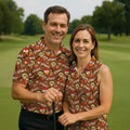 Gobblegiving Thanksgiving Golf Shirt, Womens Golf Apparel, Golf Shirts For Women