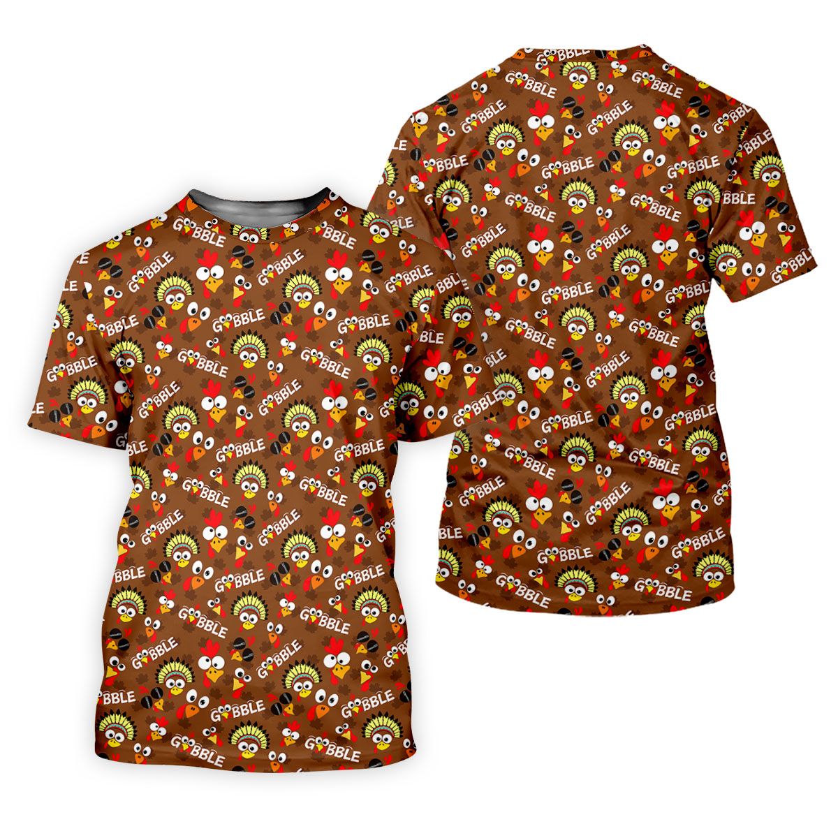 Gobblegiving Thanksgiving Golf Shirt, Womens Golf Apparel, Golf Shirts For Women