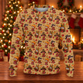 Ugly Christmas Sweater Thanksgiving Pilgrim Turkey, Funny Xmas Gift, Christmas Gifts
