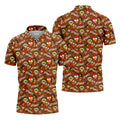Gobblegiving Thanksgiving Golf Shirt, Golf Shirts For Men, Mens Holiday Golf Shirts