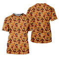 Pumpkingiving Thanksgiving Golf Shirt, Mens Golf Shirts, Mens Holiday Golf Shirts