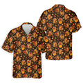 Thanksgiving Turkey Medallion Golf Shirt, Mens Golf Polo, Funny Mens Golf Shirts
