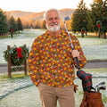 Ugly Christmas Sweater Thanksgiving Leaves, Ugly Sweater Party, Holiday Party Sweater